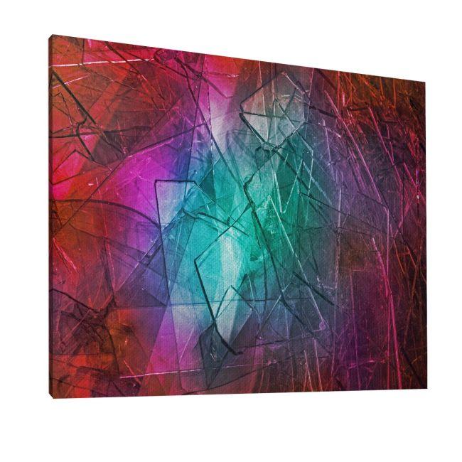 Canvas print Broken glass