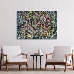 Canvas print In Pollock style I