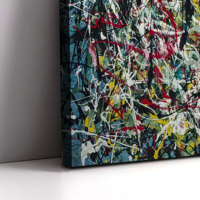 Πίνακας σε καμβά In Pollock style I