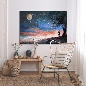 Canvas printMilky Way Lovers 2
