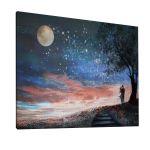 Canvas printMilky Way Lovers