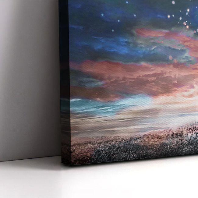 Πίνακας σε καμβά Γαλαξίας, Milky Way Lovers