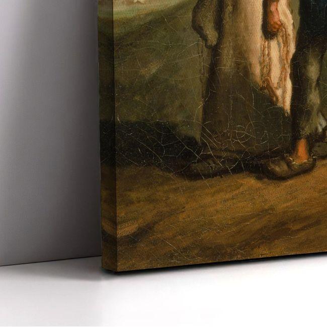 Canvas print The way to work, MilletJean-François