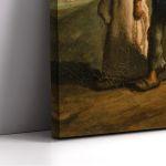 Canvas print The way to work, MilletJean-François