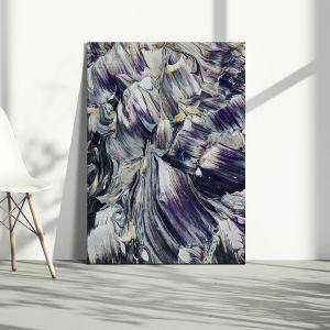 Canvas print Impasto abstract II vertical