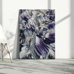 Canvas print Impasto abstract II vertical