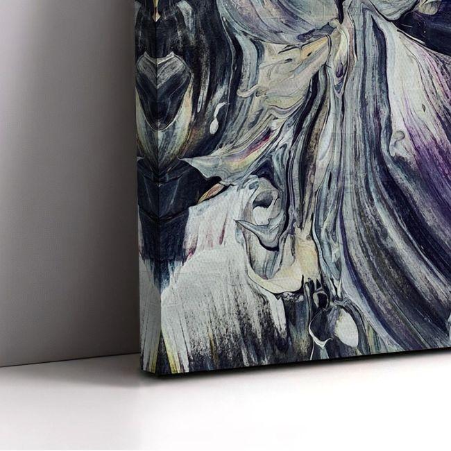 Πίνακας σε καμβά Impasto abstract II κάθετο