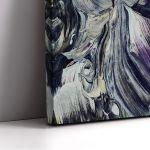 Canvas print Impasto abstract II vertical