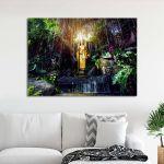 Canvas print Golden Buddha