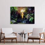 Canvas print Golden Buddha