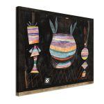 Canvas print Still life with dice, Klee P.