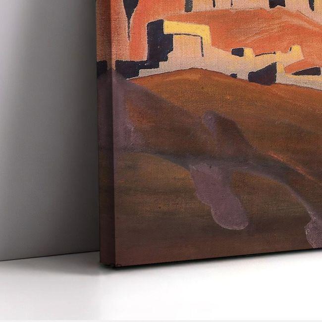 Canvas print Ladakh at sunset, Roerich N.