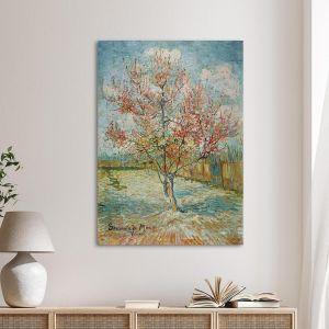 Πίνακας ζωγραφικής Pink peach trees, Vincent van Gogh