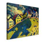 Canvas print Houses at Murnau, Kandinsky W.