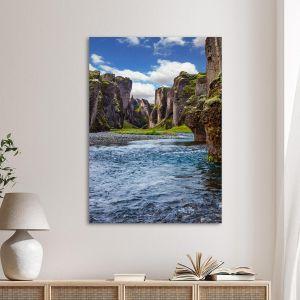 Canvas printThe cold water