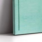 Πίνακας ζωγραφικής Behind turquoise cover