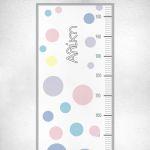 Wall stickers height measure Dots pal