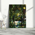 Canvas print Evening, Macke August