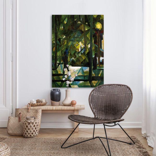 Canvas print Evening, Macke August