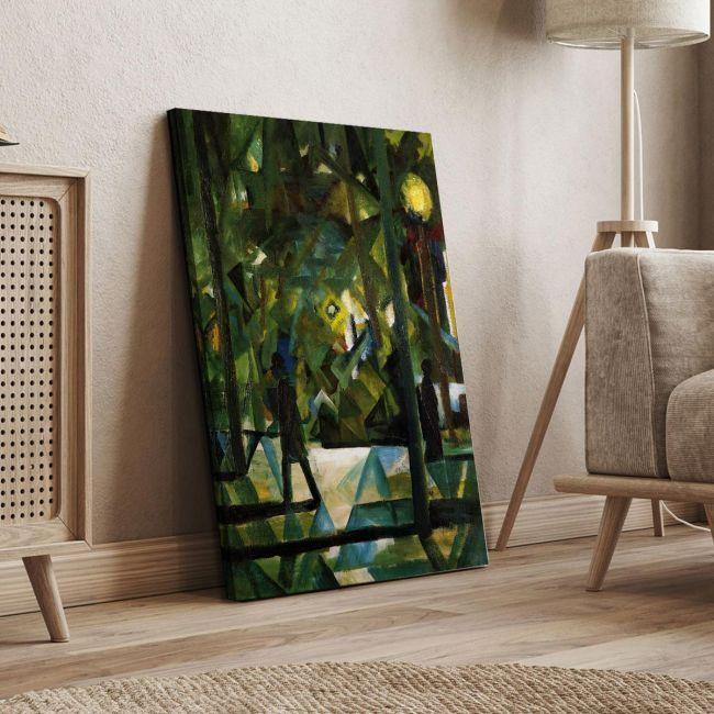 Canvas print Evening, Macke August