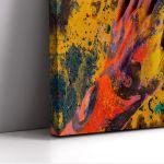 Canvas print Color hands, panoramic