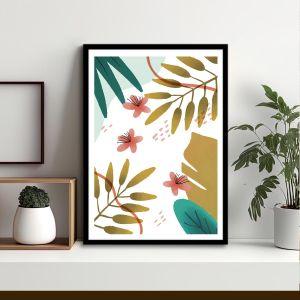 Tropical vibes V, αφίσα, κάδρο