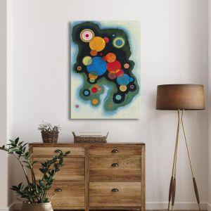 Πίνακας ζωγραφικής Deepened Impulse Kandinsky W. Όψη 1 2