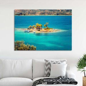 Canvas printSmall island in Aegean sea