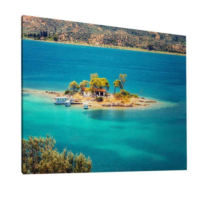 Canvas printSmall island in Aegean sea