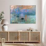 Πίνακας ζωγραφικής Impression sunrise, Monet