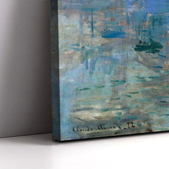 Canvas print Impression sunrise, Monet