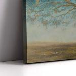 Canvas print, Tree in gold