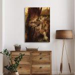 Canvas print The lament for Icarus, Draper H. J.