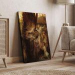 Canvas print The lament for Icarus, Draper H. J.