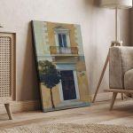 Canvas print Streets of Athens I