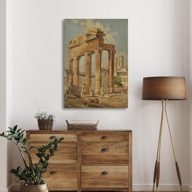 Canvas print West Propyla of the Roman market of Athens,, Tsokos Dionysios