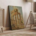 Canvas print West Propyla of the Roman market of Athens,, Tsokos Dionysios