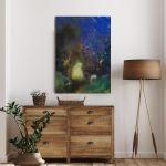 Canvas print Roger and Angelica, Redon Odilon