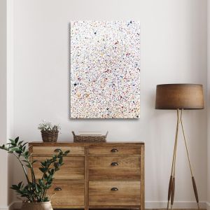 Πίνακας σε καμβά Multiple splash painting Καμβάς τελαρωμένος Όψη 1 2