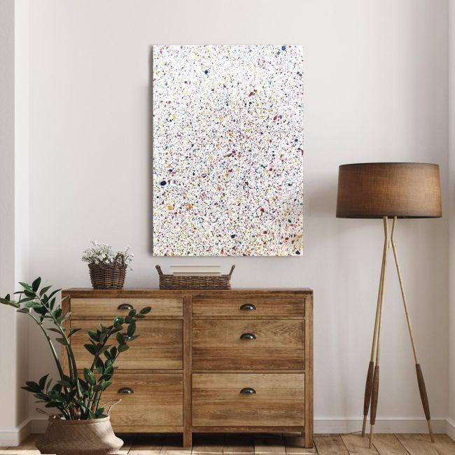 Πίνακας σε καμβά Multiple splash painting