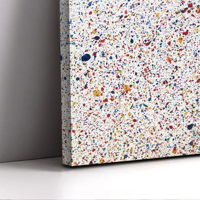 Canvas print Multiple splash painting