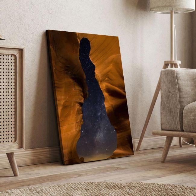 Canvas print Lady of the stars