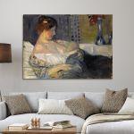 Πίνακας ζωγραφικής Mother and child, Rozentāls J.