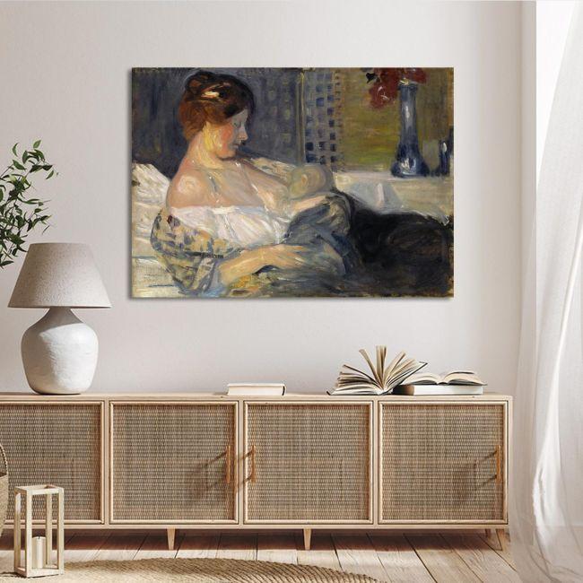 Canvas print Mother and child, Rozentāls J.