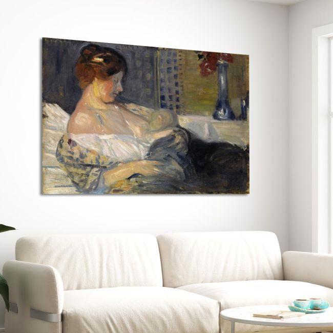 Πίνακας ζωγραφικής Mother and child, Rozentāls J.