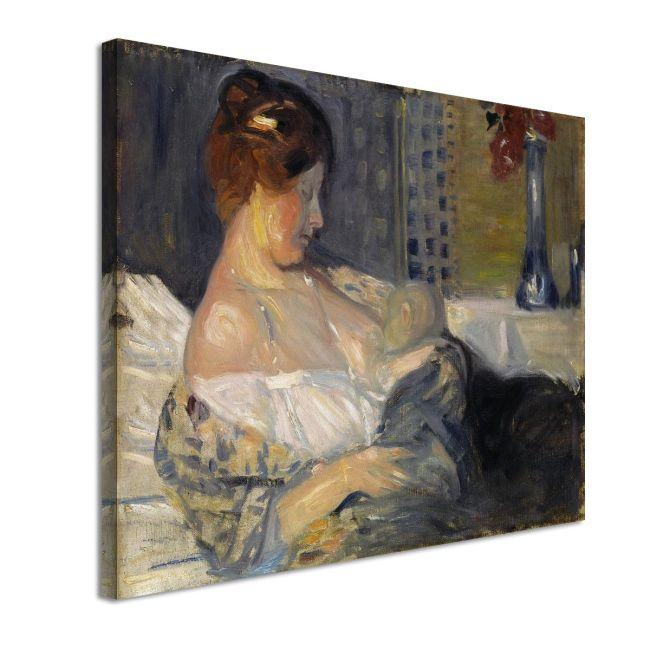 Canvas print Mother and child, Rozentāls J.
