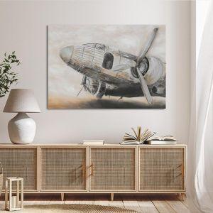 Canvas print Vintage airplane Framed canvas View 1 2