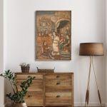 Πίνακας ζωγραφικής Αρετούσα και Ερωτόκριτος, Θεόφιλος