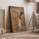 Canvas print Aretousa and Erotokritos, Theophilos