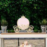 Wooden wishes board, Cinderella carriage pumpkin